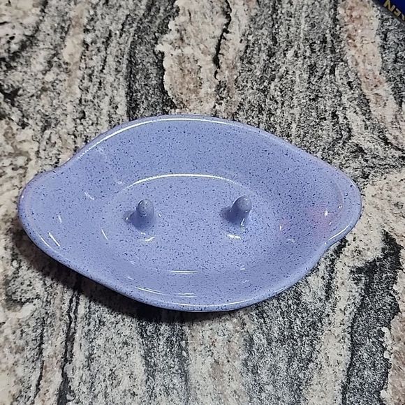 BLUE Bakato Bake & Serve Stoneware Apple or Potato Baker  Christian Ridge… - Picture 1 of 3